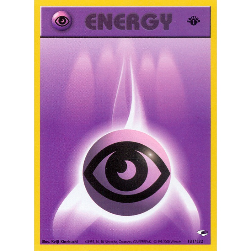 Psychic Energy (131/132) [Gym Heroes 1st Edition]