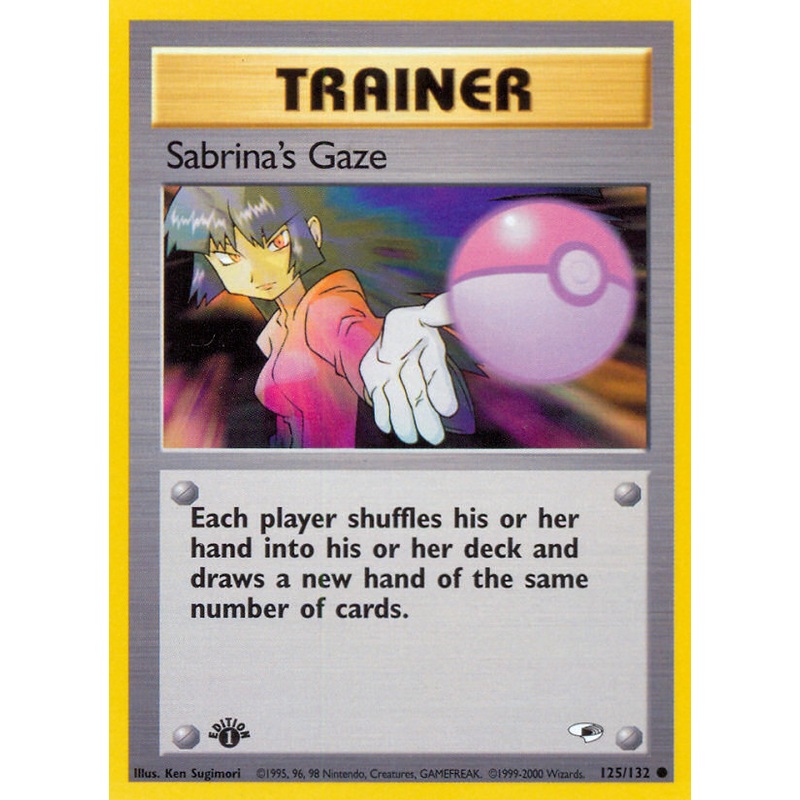 Sabrina's Gaze (125/132) [Gym Heroes 1st Edition]