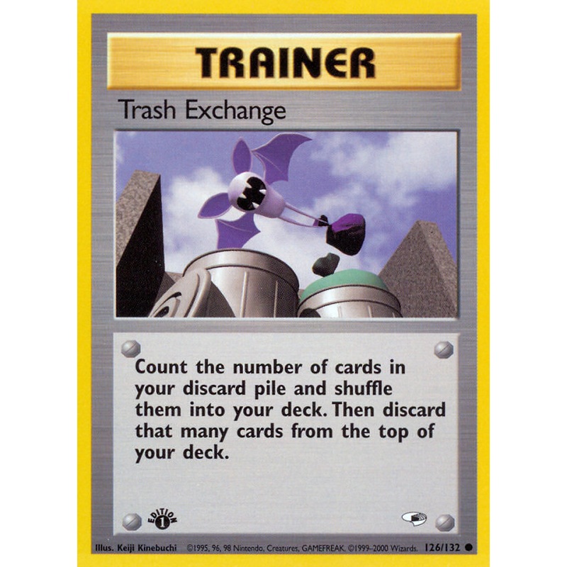 Trash Exchange (126/132) [Gym Heroes 1st Edition]