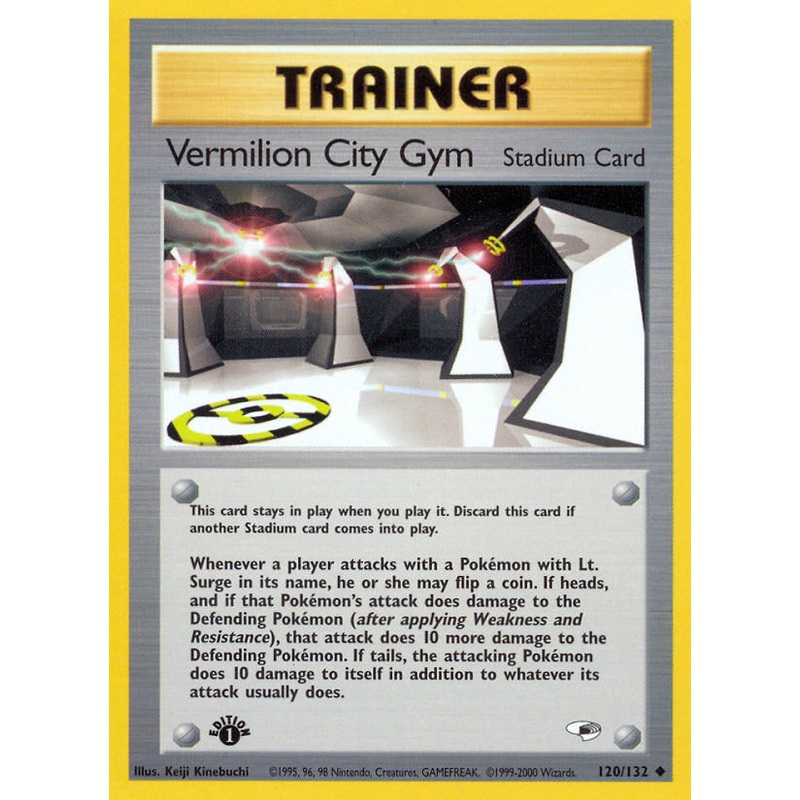 Vermilion City Gym (120/132) [Gym Heroes 1st Edition]