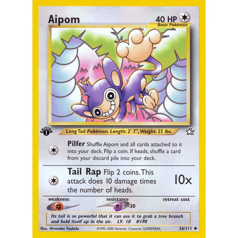 Aipom (26/111) [Neo Genesis 1st Edition]
