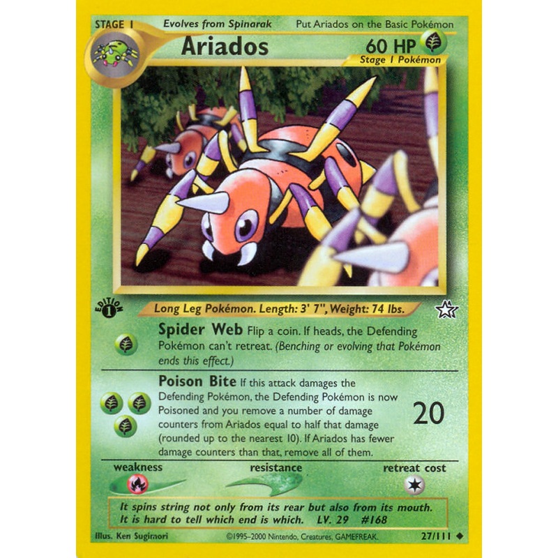 Ariados (27/111) [Neo Genesis 1st Edition]