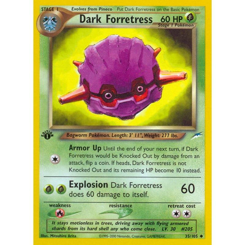 Dark Forretress (35/105) [Neo Destiny 1st Edition]