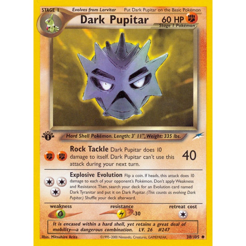 Dark Pupitar (38/105) [Neo Destiny 1st Edition]
