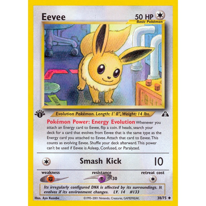 Eevee (38/75) [Neo Discovery 1st Edition]