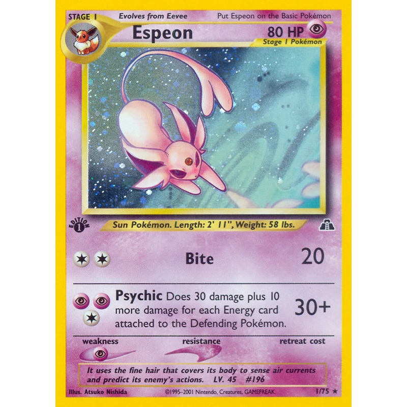Espeon (1/75) [Neo Discovery 1st Edition]