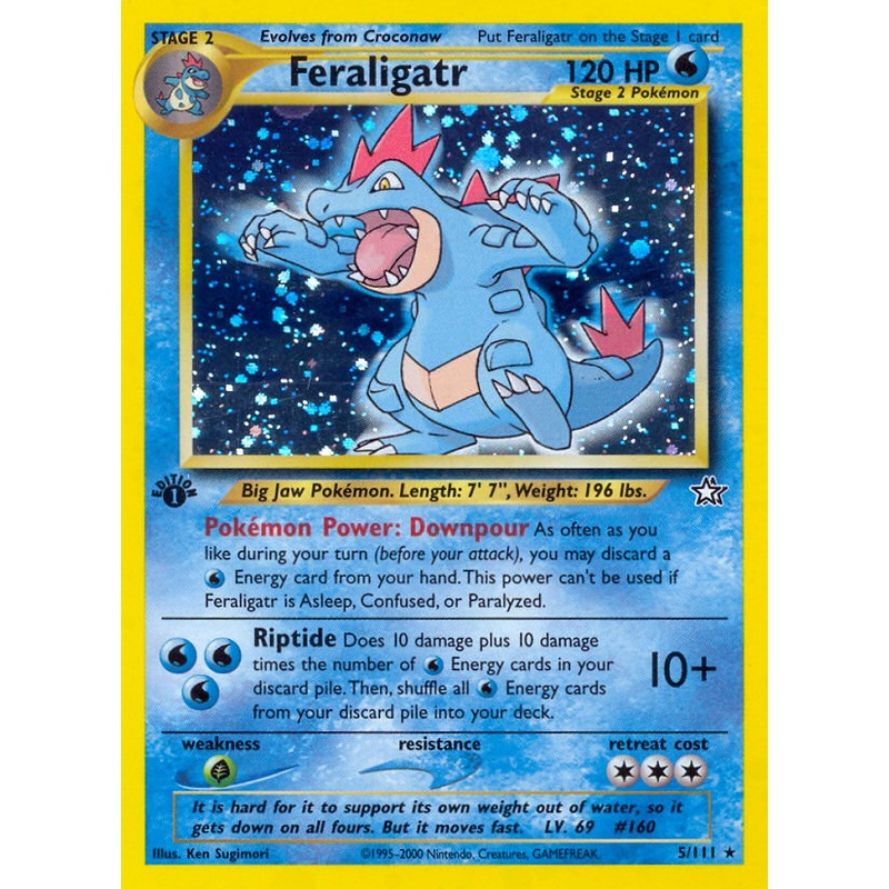 Feraligatr (5/111) [Neo Genesis 1st Edition]
