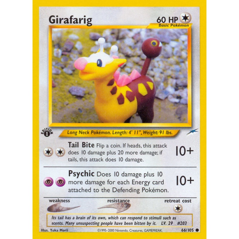 Girafarig (66/105) [Neo Destiny 1st Edition]