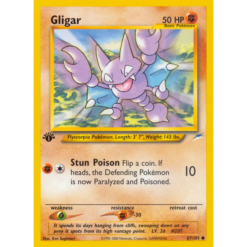 Gligar (67/105) [Neo Destiny 1st Edition]