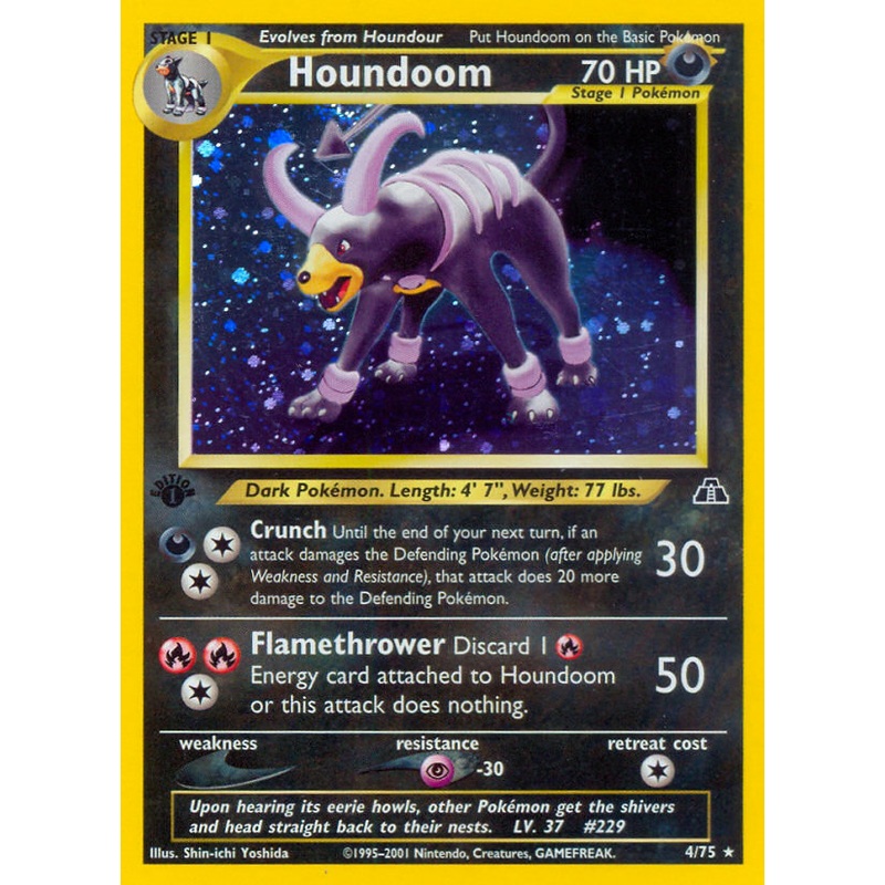 Houndoom (4/75) [Neo Discovery 1st Edition]