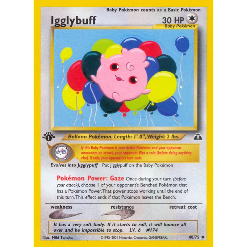 Igglybuff (40/75) [Neo Discovery 1st Edition]