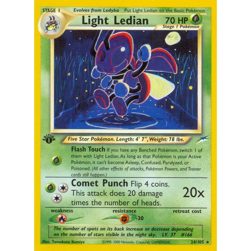 Light Ledian (24/105) [Neo Destiny 1st Edition]