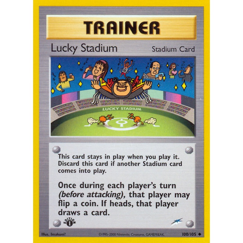 Lucky Stadium (100/105) [Neo Destiny 1st Edition]