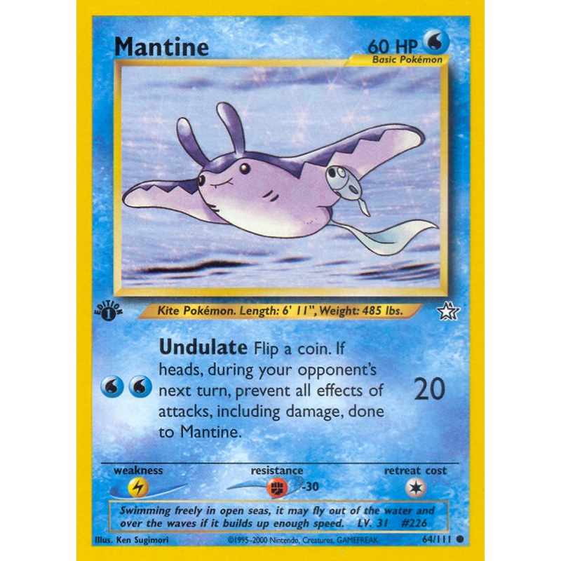 Mantine (64/111) [Neo Genesis 1st Edition]