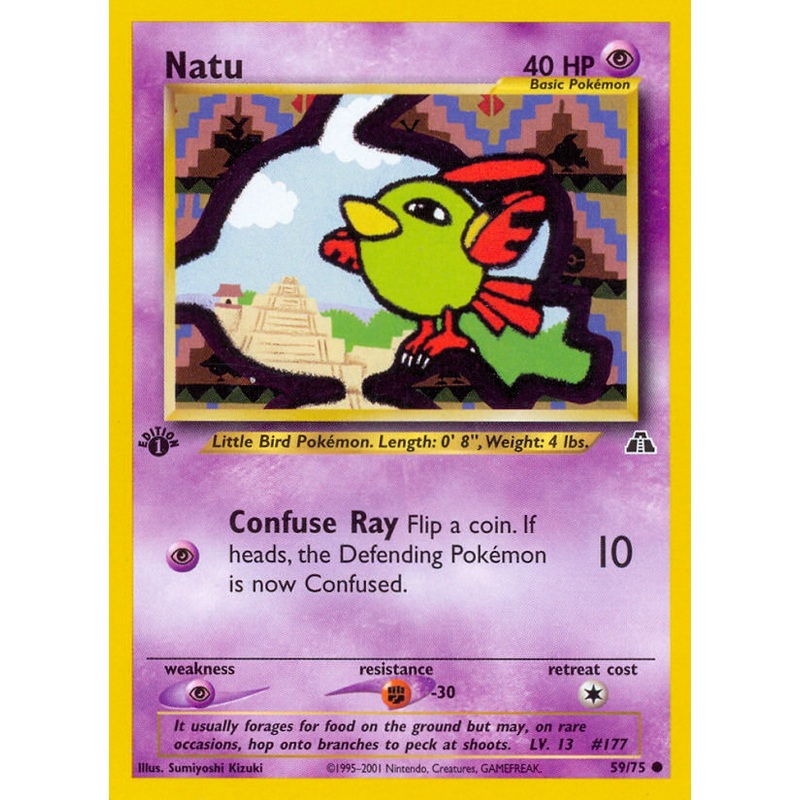 Natu (59/75) [Neo Discovery 1st Edition]