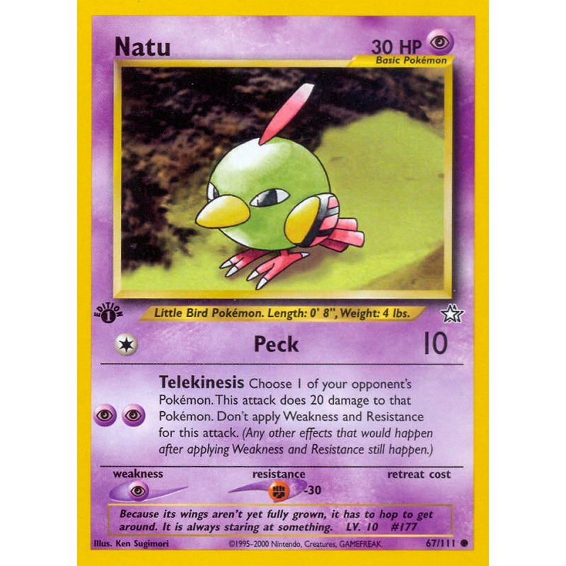 Natu (67/111) [Neo Genesis 1st Edition]