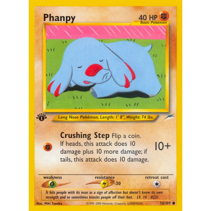 Phanpy (76/105) [Neo Destiny 1st Edition]