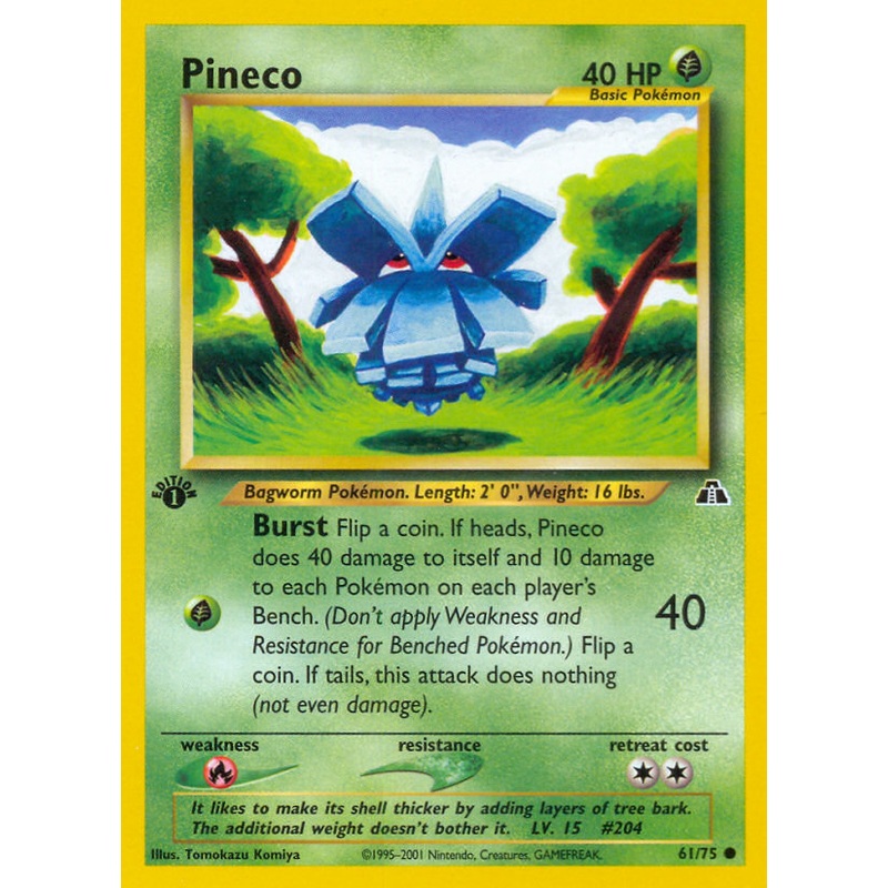 Pineco (61/75) [Neo Discovery 1st Edition]