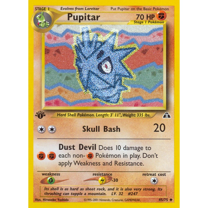 Pupitar (45/75) [Neo Discovery 1st Edition]