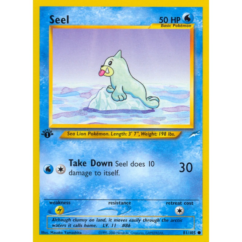 Seel (81/105) [Neo Destiny 1st Edition]