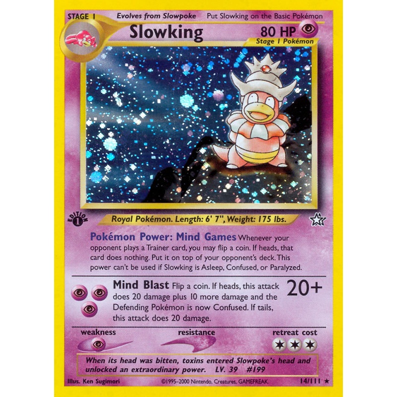 Slowking (14/111) [Neo Genesis 1st Edition]