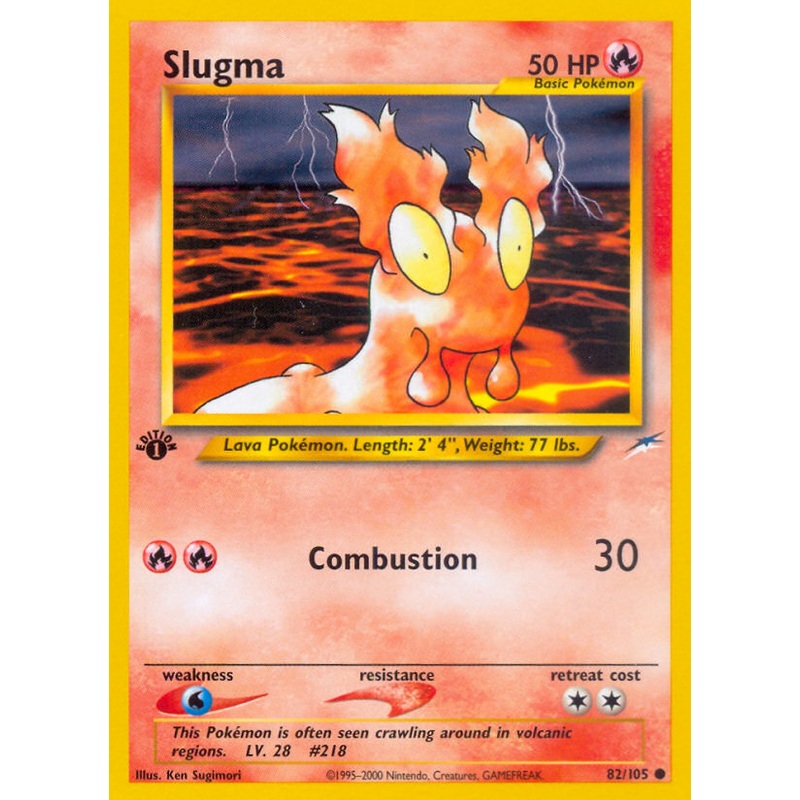Slugma (82/105) [Neo Destiny 1st Edition]