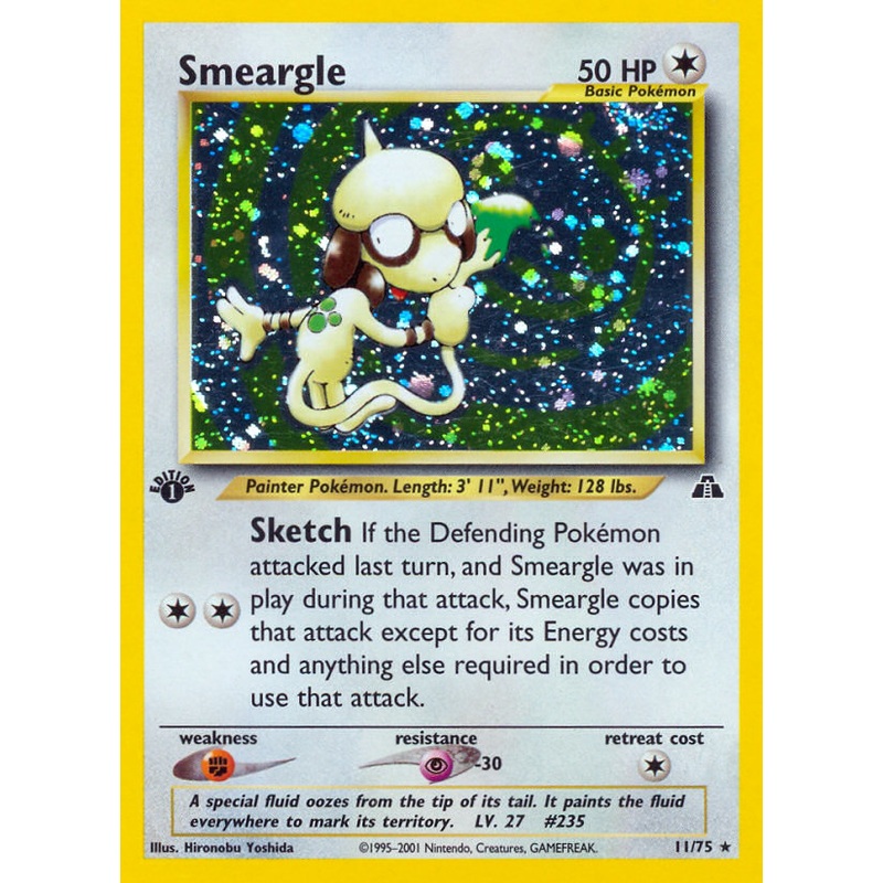 Smeargle (11/75) [Neo Discovery 1st Edition]