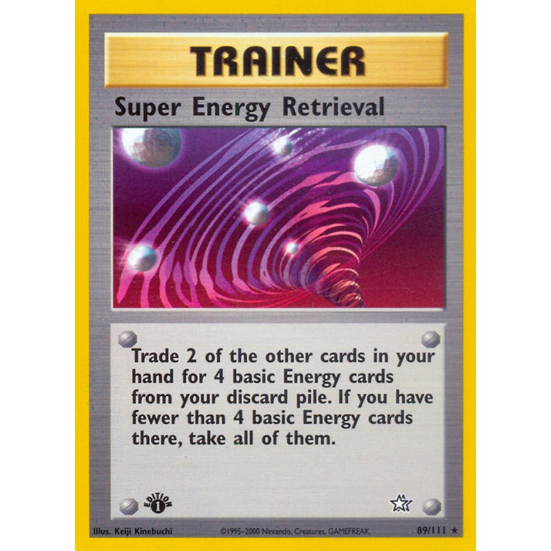 Super Energy Retrieval (89/111) [Neo Genesis 1st Edition]