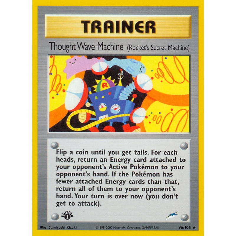 Thought Wave Machine (96/105) (Rocket's Secret Machine) [Neo Destiny 1st Edition]