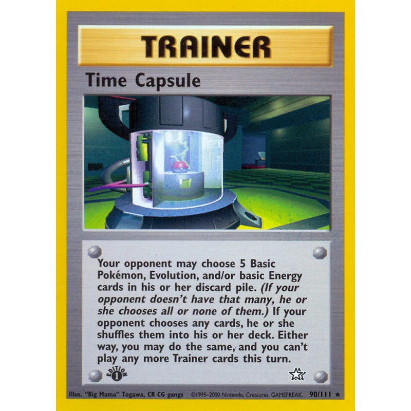 Time Capsule (90/111) [Neo Genesis 1st Edition]