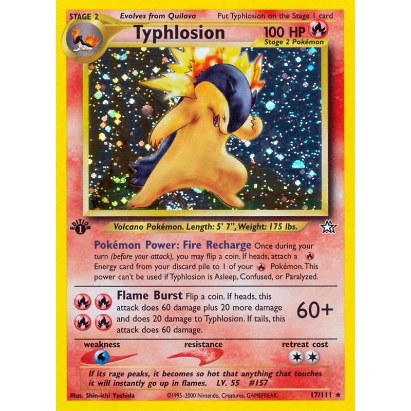 Typhlosion (17/111) [Neo Genesis 1st Edition]