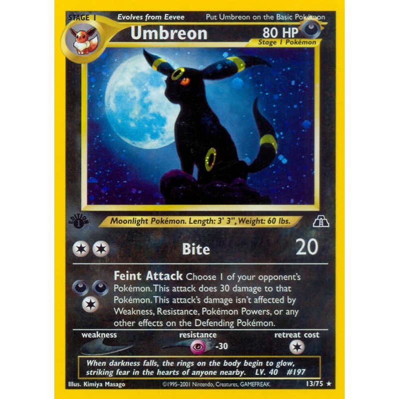 Umbreon (13/75) [Neo Discovery 1st Edition]