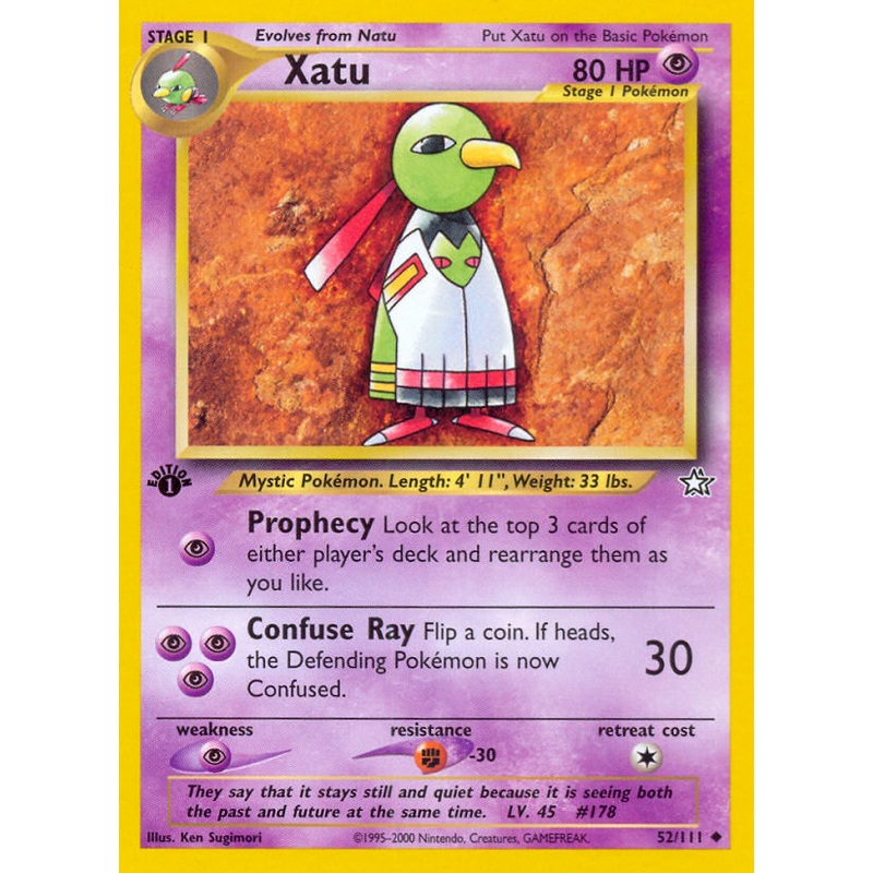 Xatu (52/111) [Neo Genesis 1st Edition]
