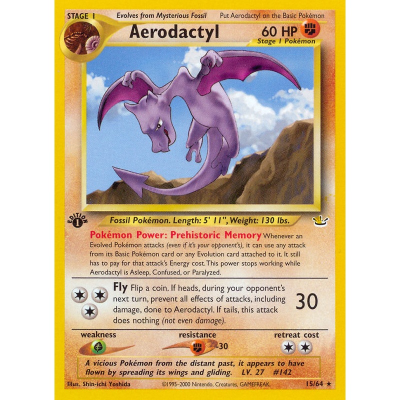 Aerodactyl (15/64) [Neo Revelation 1st Edition]