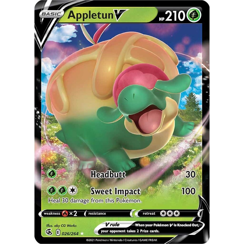 Appletun V (026/264) [Sword & Shield: Fusion Strike]