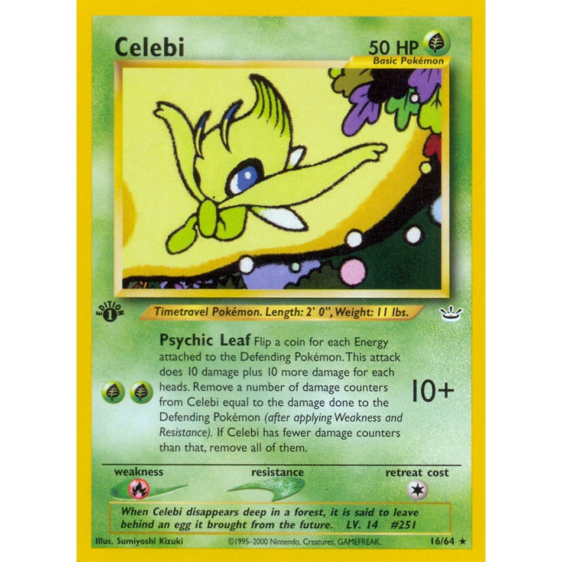 Celebi (16/64) [Neo Revelation 1st Edition]