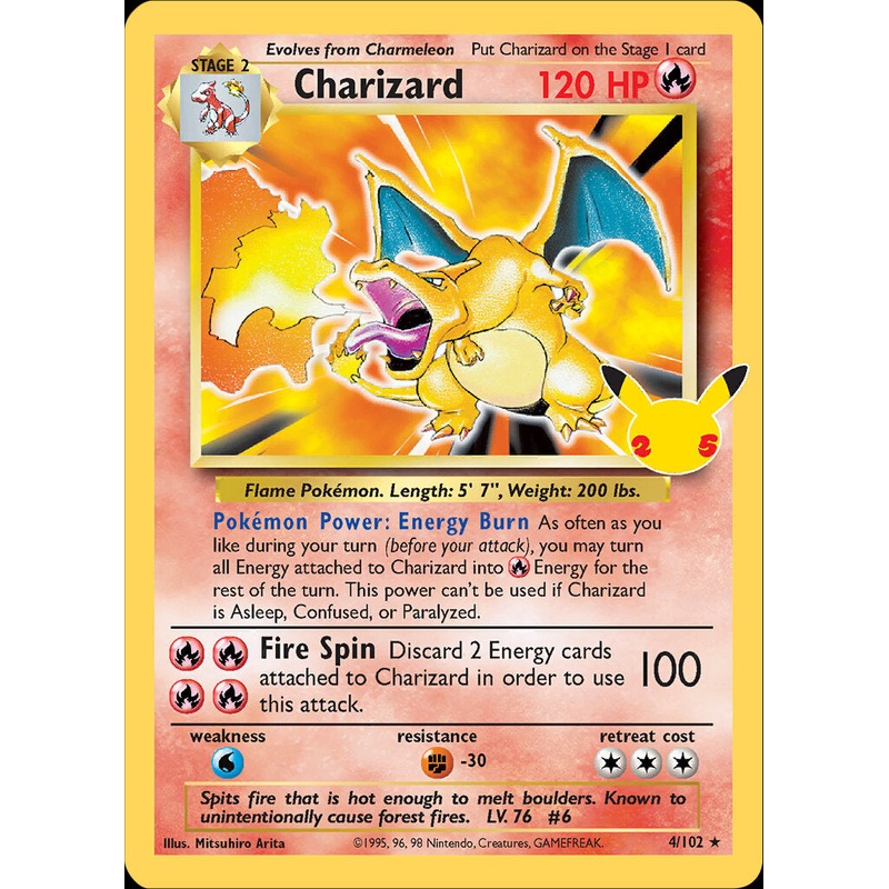 Charizard (4/102) [Celebrations: 25th Anniversary - Classic Collection]