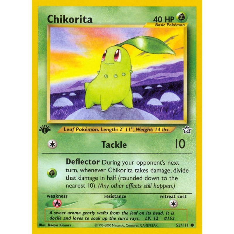 Chikorita (53/111) [Neo Genesis 1st Edition]