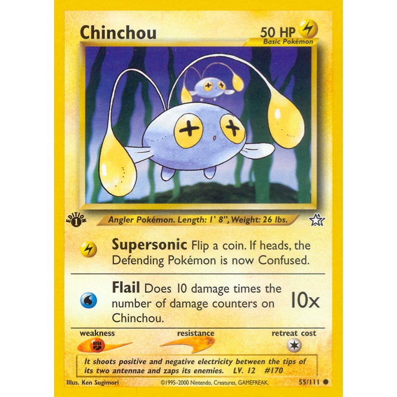 Chinchou (55/111) [Neo Genesis 1st Edition]