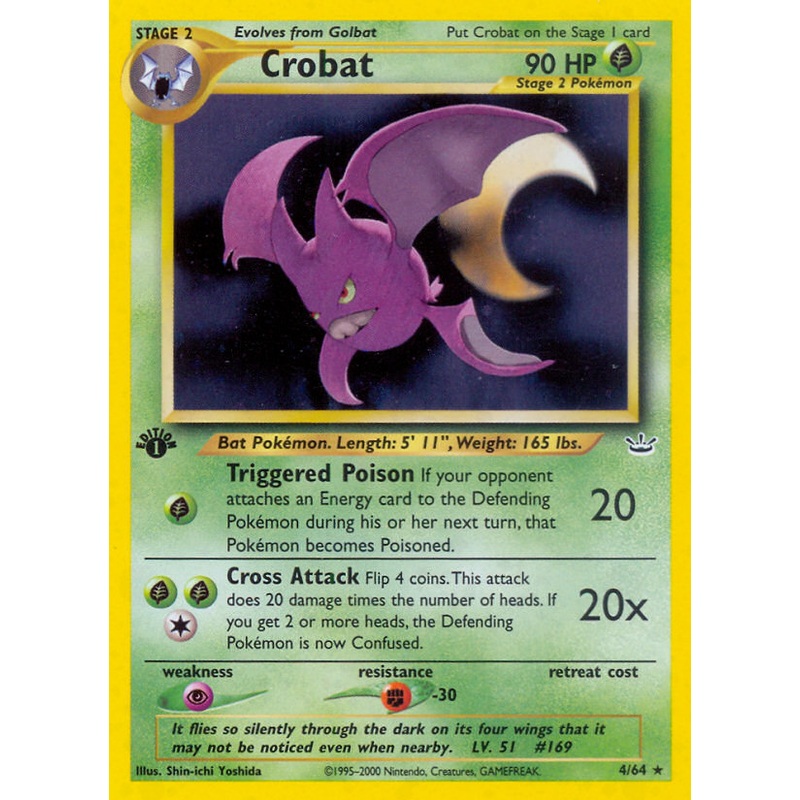 Crobat (4/64) [Neo Revelation 1st Edition]