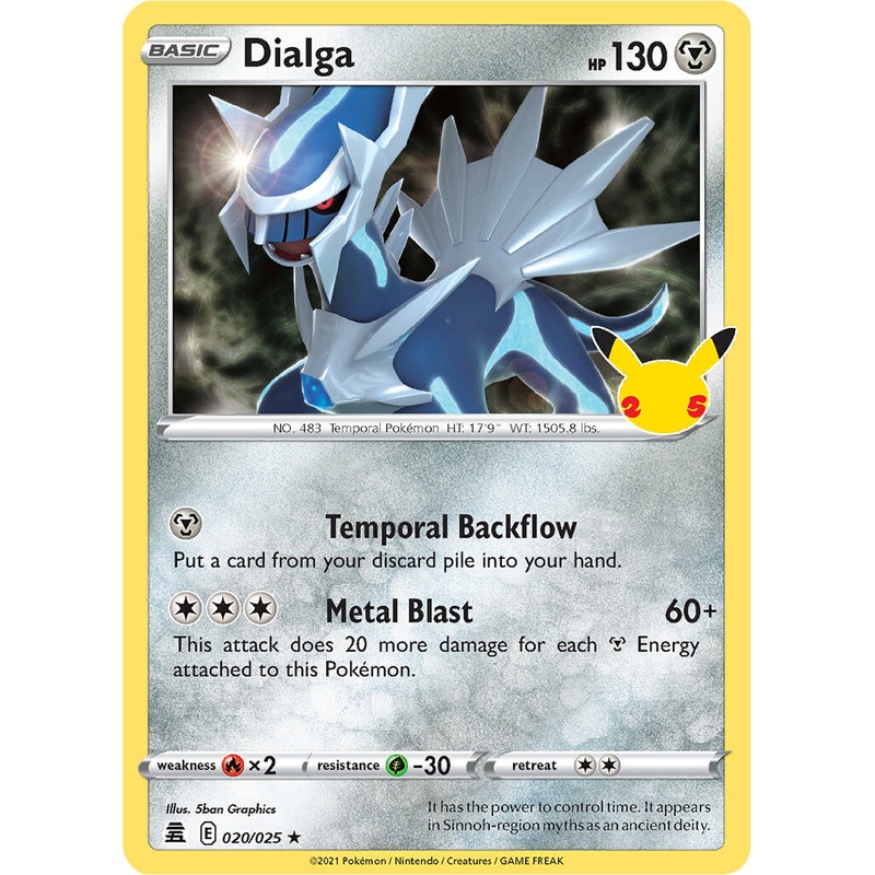 Dialga (020/025) [Celebrations: 25th Anniversary]