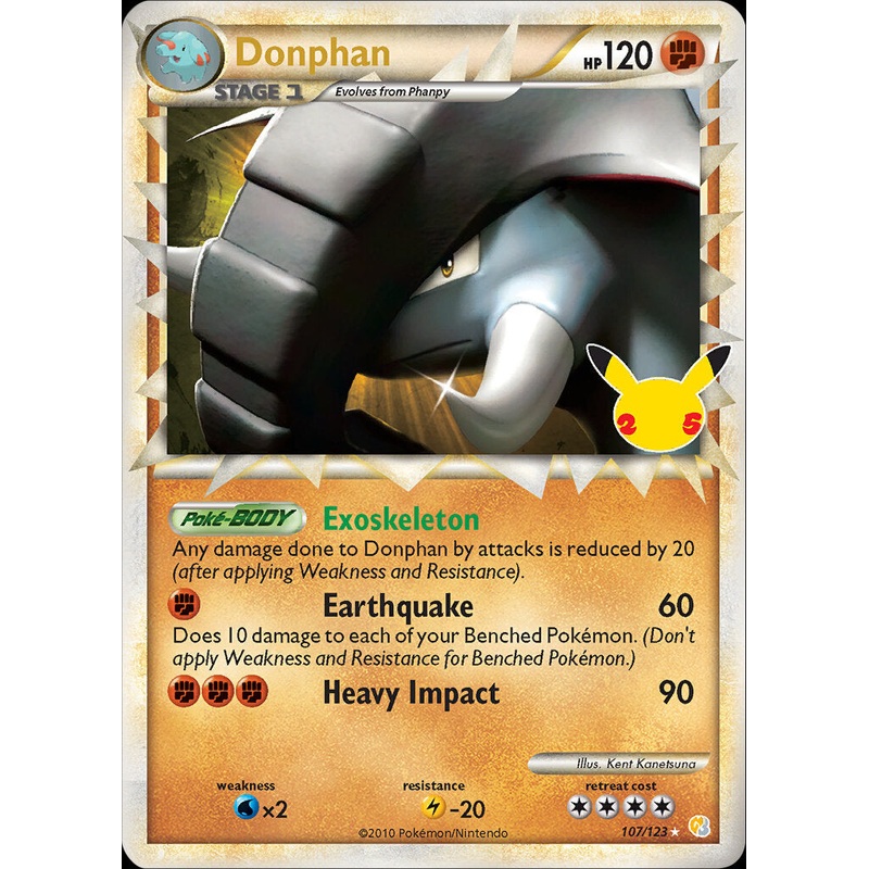 Donphan (107/123) [Celebrations: 25th Anniversary - Classic Collection]