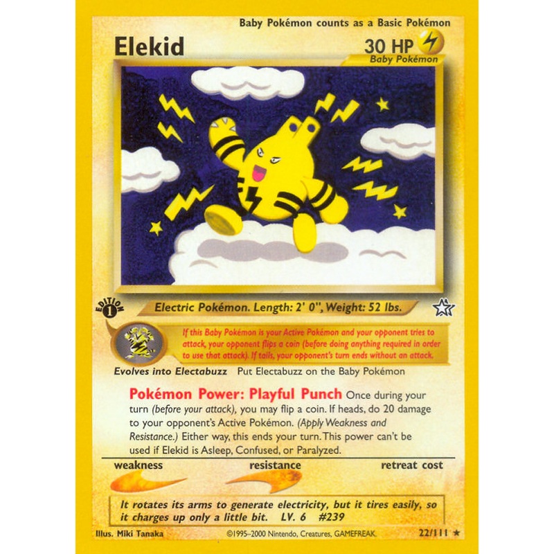 Elekid (22/111) [Neo Genesis 1st Edition]
