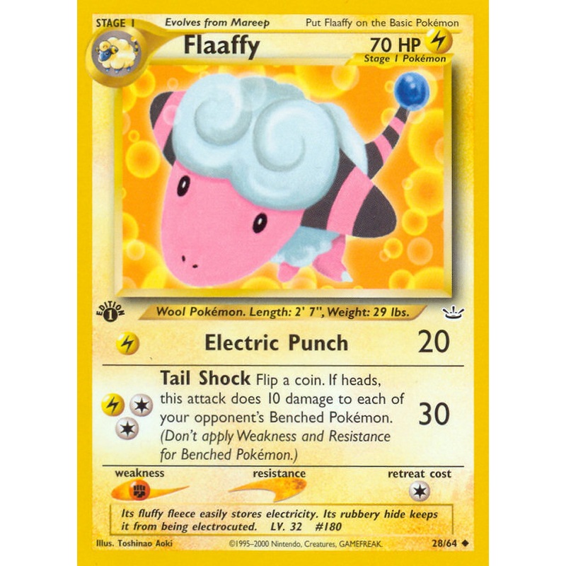 Flaaffy (28/64) [Neo Revelation 1st Edition]