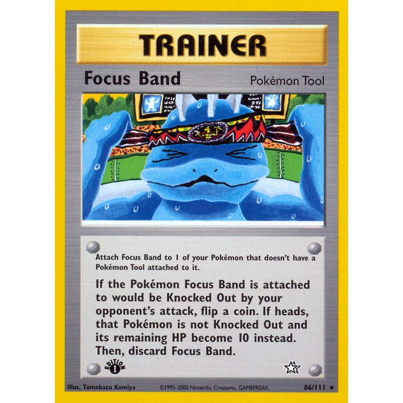 Focus Band (86/111) [Neo Genesis 1st Edition]