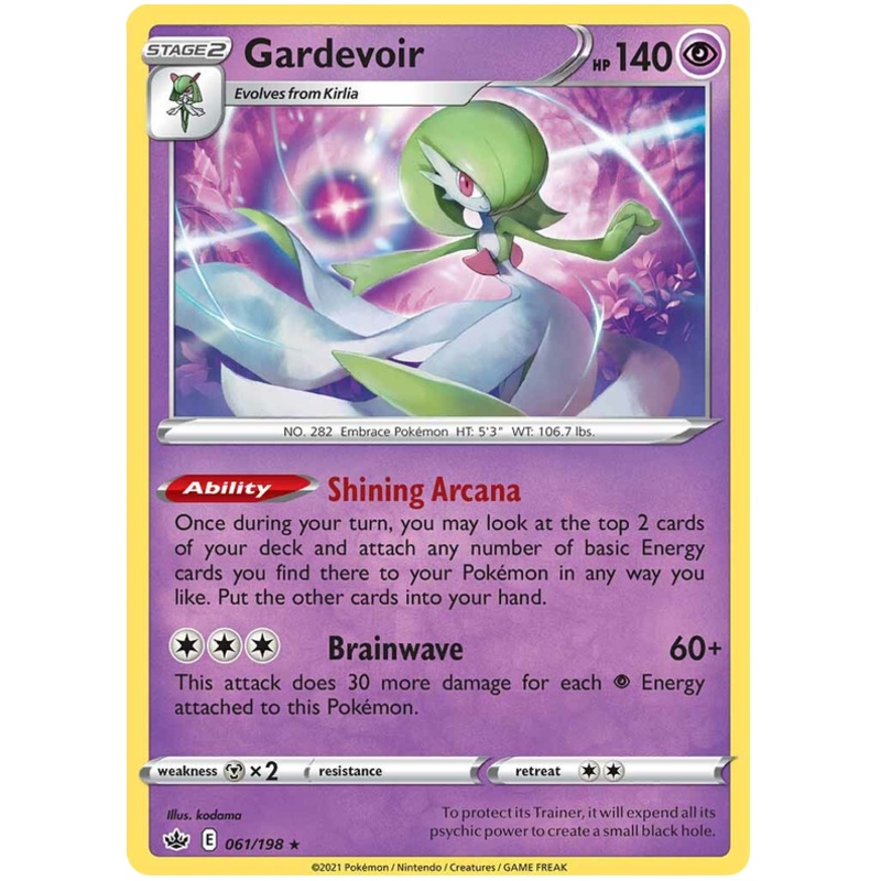 Gardevoir (061/198) (Theme Deck Exclusive) [Sword & Shield: Chilling Reign]