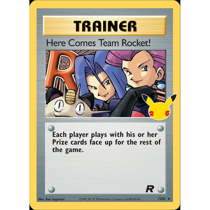 Here Comes Team Rocket! (15/82) [Celebrations: 25th Anniversary - Classic Collection]