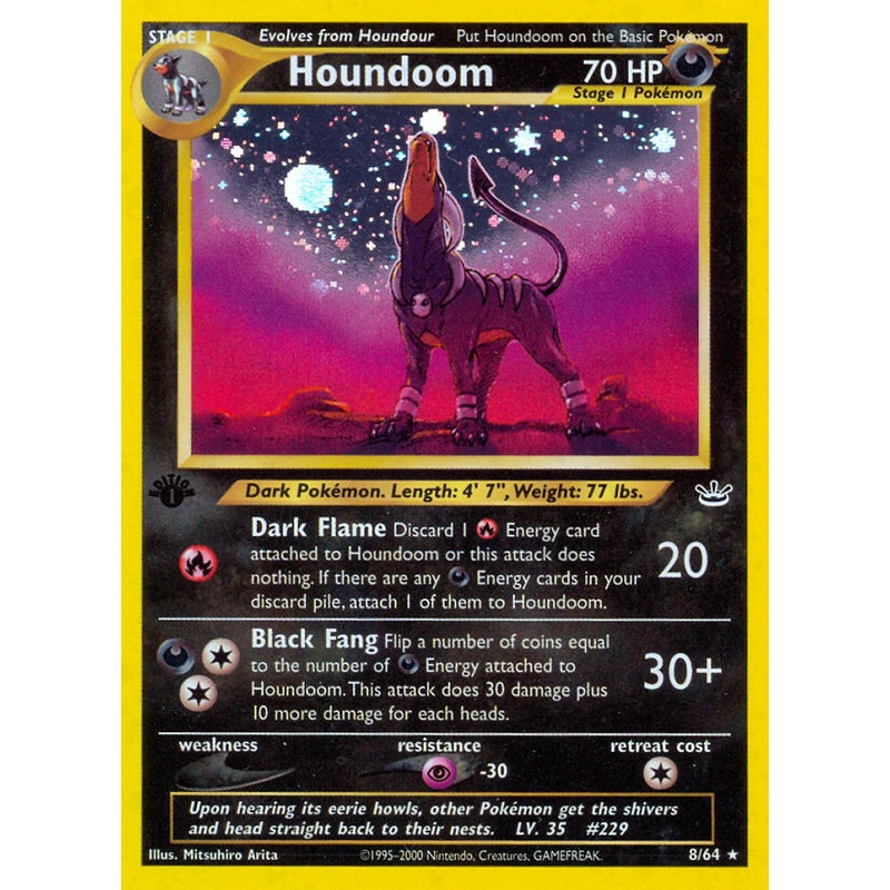 Houndoom (8/64) [Neo Revelation 1st Edition]