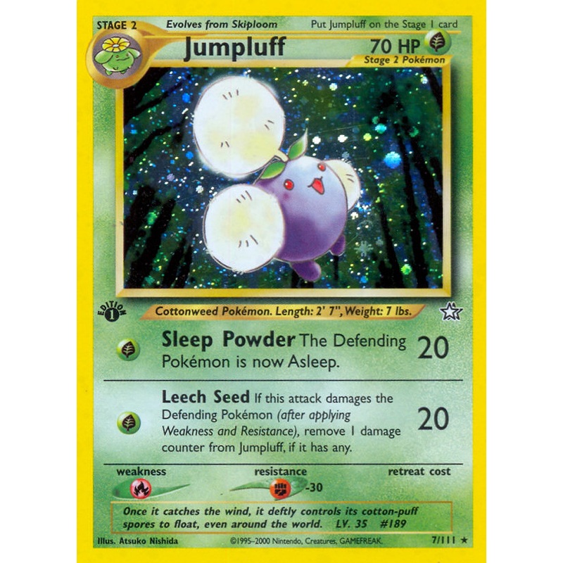 Jumpluff (7/111) [Neo Genesis 1st Edition]