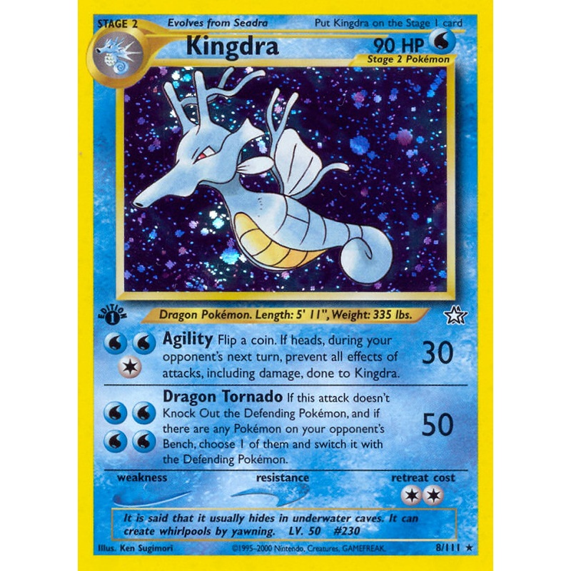 Kingdra (8/111) [Neo Genesis 1st Edition]